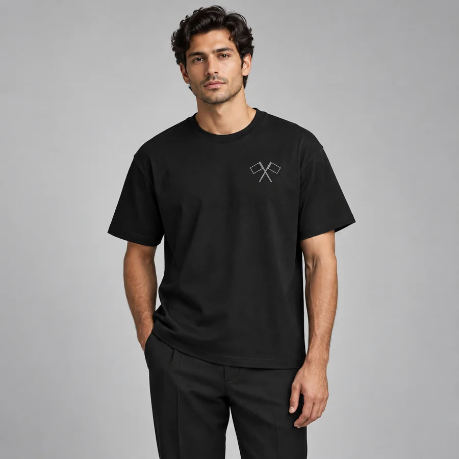 [RT] Relaxed Fit Double Flags T-Shirt — photo 3