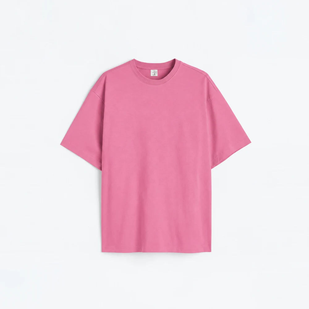 [RT] Relaxed Fit T-shirt Pink